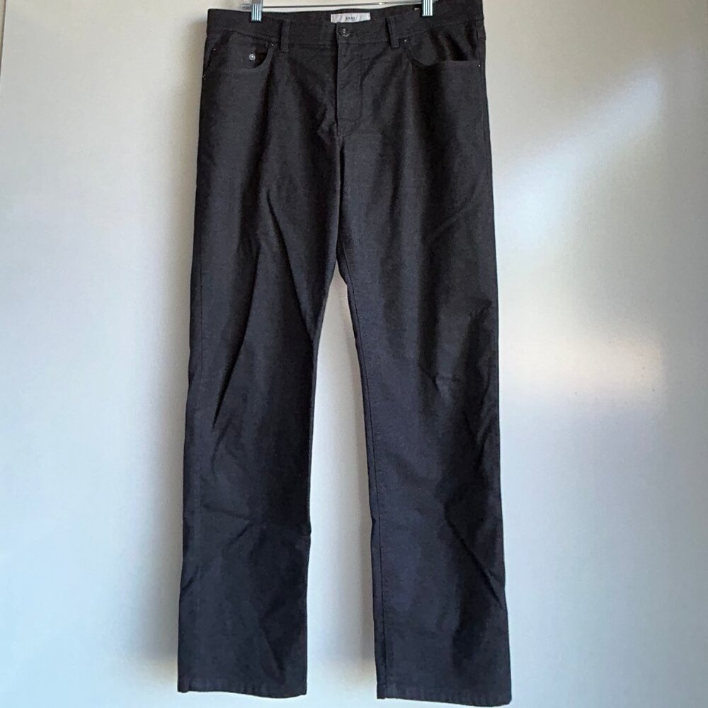 BRAX Feel Good Cooper Fancy 5-Pocket Pants Gray Men's Size 35/32